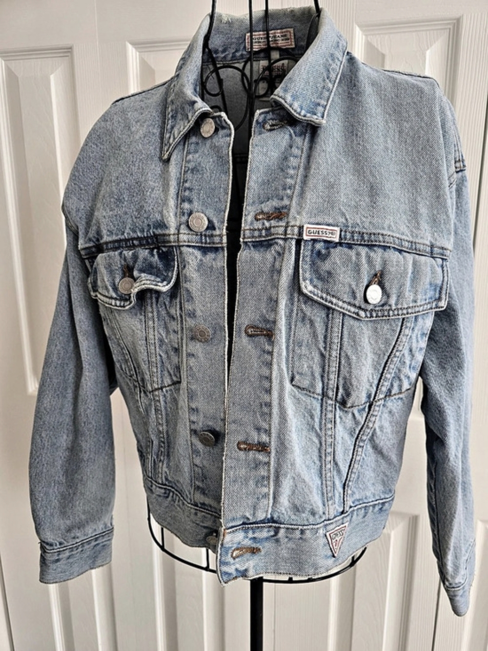 Vintage Woman's Guess Jeans Denim Jean Jacket 🍁🍂
